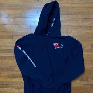 FAZE X CHAMPION NAVY HOODIE